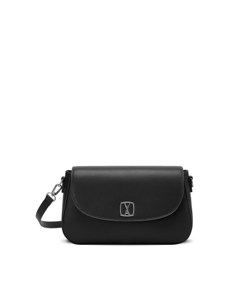 Senua Flap Crossbody Bag Small Black