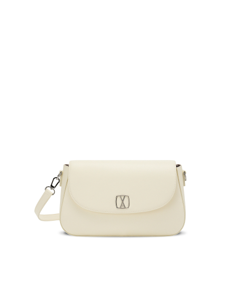 SENUA Flap Crossbody Bag Small Ivory