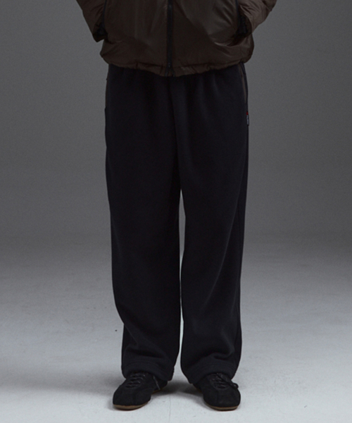 [POLARTEC] Fleece Sweatpants Black