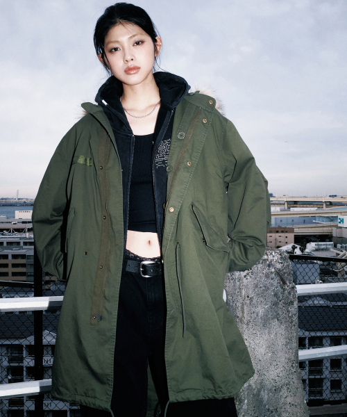M-65 ARCTIC PARKA JACKET - WASHED KHAKI