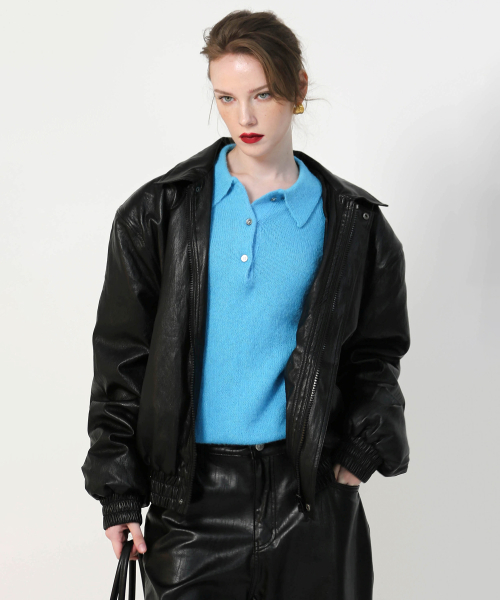 (unisex) Wish Leather Jacket