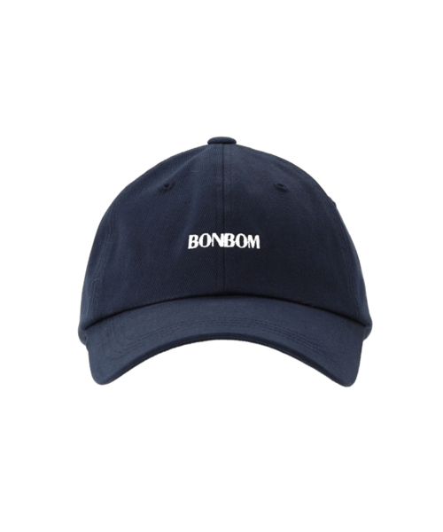 BONBOM LOGO BALL CAP-NAVY