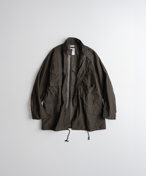 DYED M-S FIELD JACKET brown