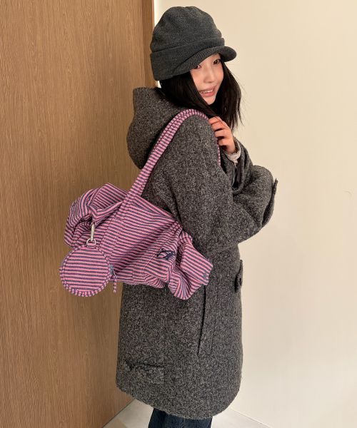 SQUARE TOTE BAG [PINK]