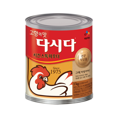 CJ제일제당 다시다 치킨스톡 파우더 1kg x1개