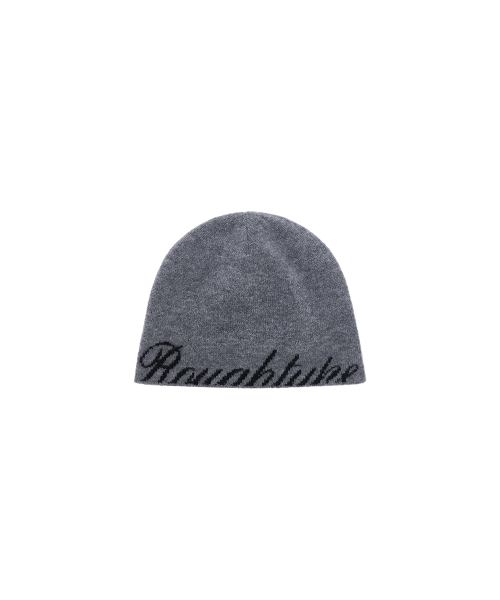 Basic Jacquard Logo Beanie - Gray