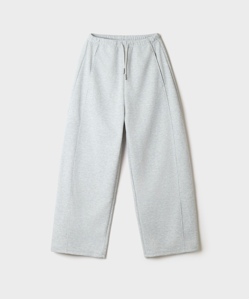 Paneled Wide Sweat Pants_SPMTG4TG05