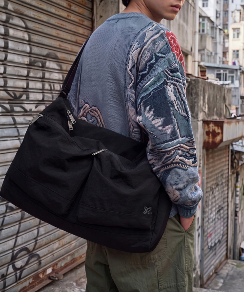 쌤소나이트 레드 PEPLOW Messenger Bag BLACK