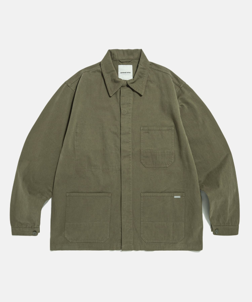 에스피오나지 Bill French Work Jacket Mud Olive