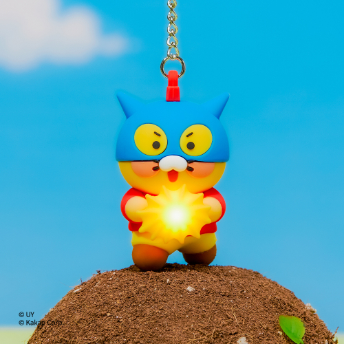짱구는 못말려X카카오프렌즈 LED 피규어 키링_춘식이