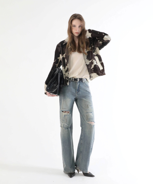 Paint Denim Pants