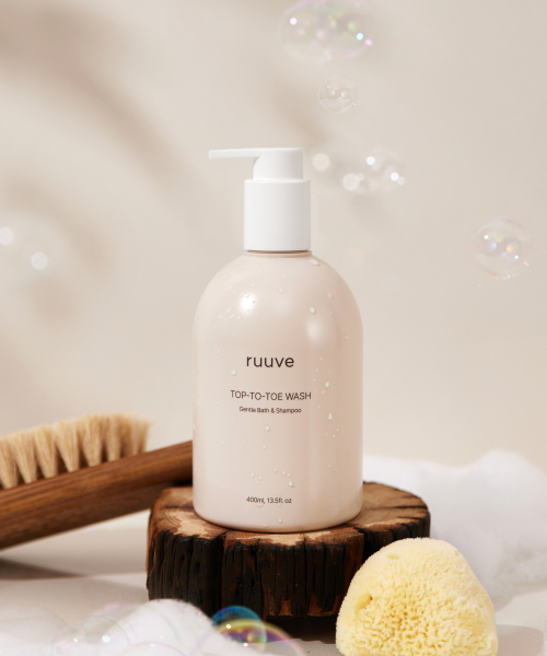 러베 아기 히알루론 탑투토 워시 400ml
