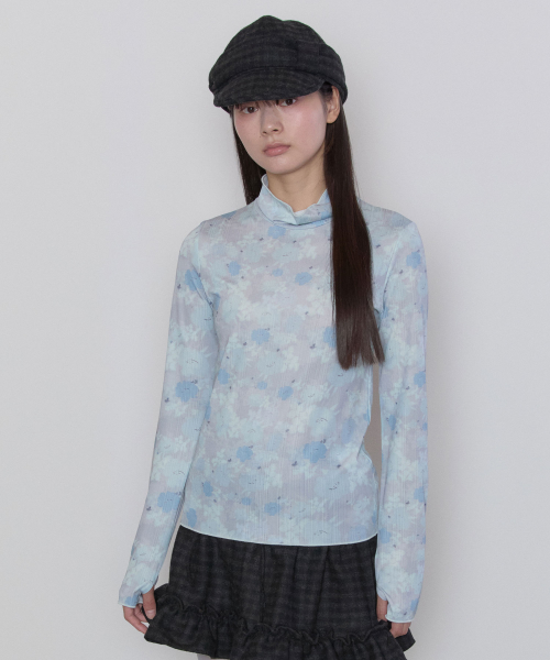 Powder Mist Top [Gray]