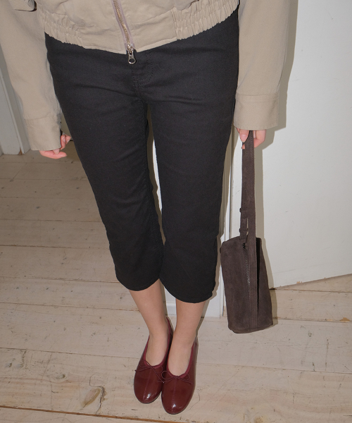 Dusk Capri Pants - Black