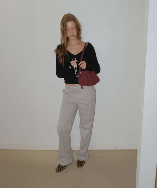 Palid Chino Pants - Light Gray