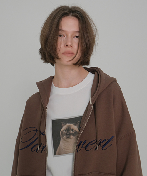 Lovicat Printed T-Shirt - Ivory