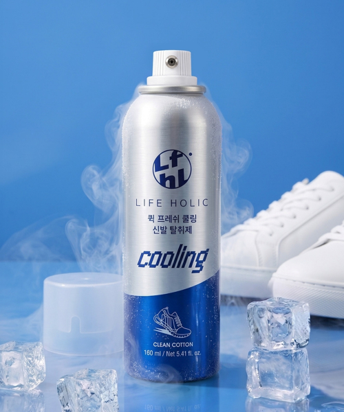 퀵 프레쉬 쿨링 신발 탈취제 160ml