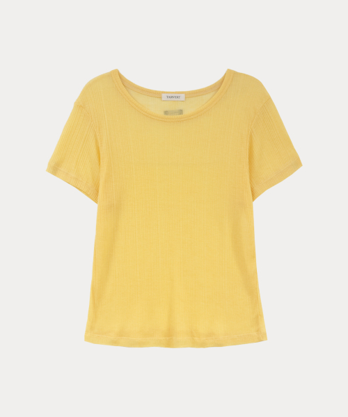 Moibi Tencel Wool T-Shirt - Yellow