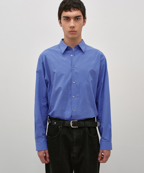 HighTwist Typewriter Shirt BLUE