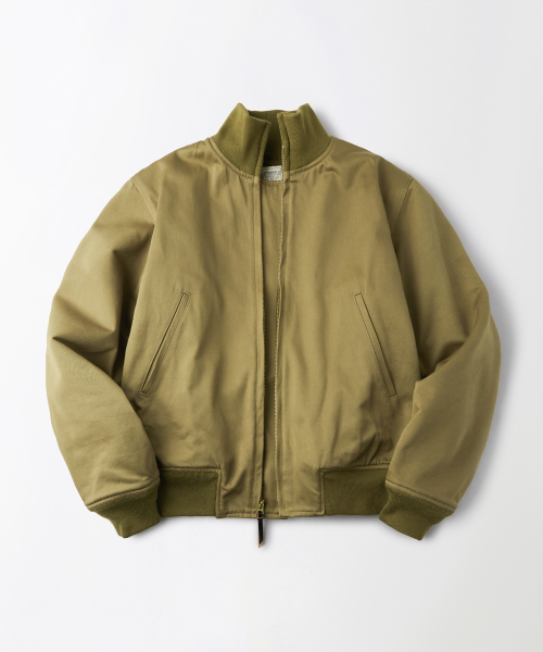 TANKER JACKET(SLANT POCKET TYPE)_KHAKI