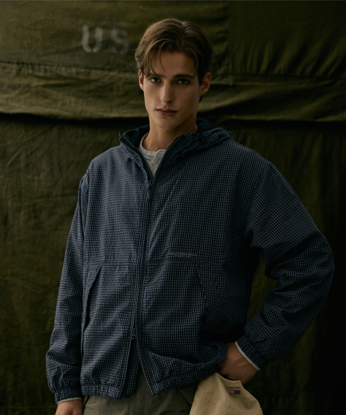 Hooded Windbreaker / WHJJG4993U