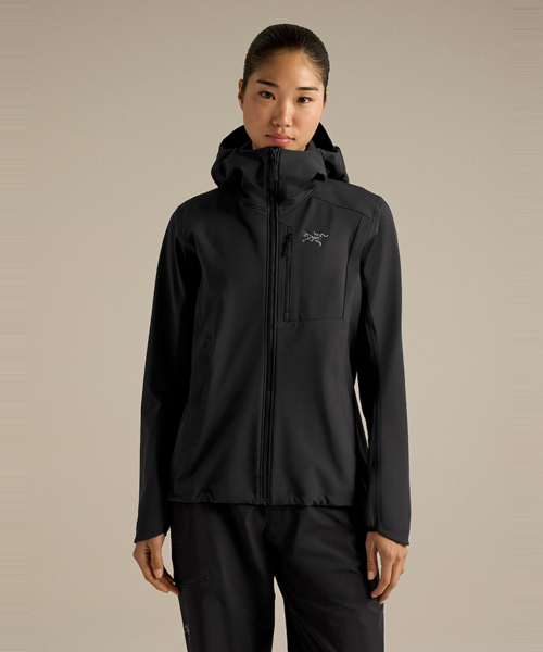 Gamma MX Hoody Women - BLACK / AJQFW09456 — Main product photo