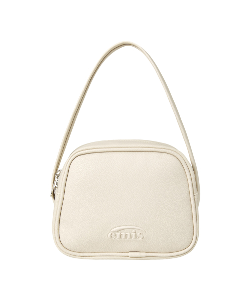 이미스 GRAIN CAMERA TOTE BAG-CREAM