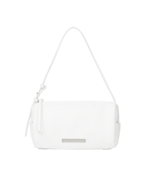 EMBOSSED METAL MINI BAG_IVORY