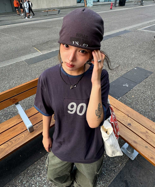 US Sweat Beanie - Charcoal