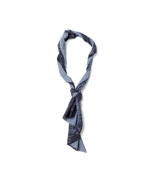Murmuration Scarf Dark Navy/Blue Grey