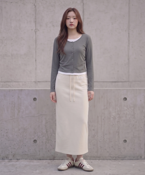 행텐 여성 싱글 저지 스커트_151(10580-152-603-69)