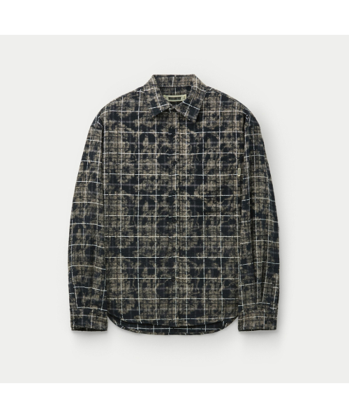 WOODBIRD WBJong Wash Check Shirt SOSFW26101BKX