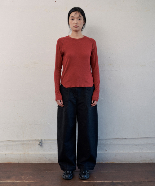 mylo rib t-shirt (4color)