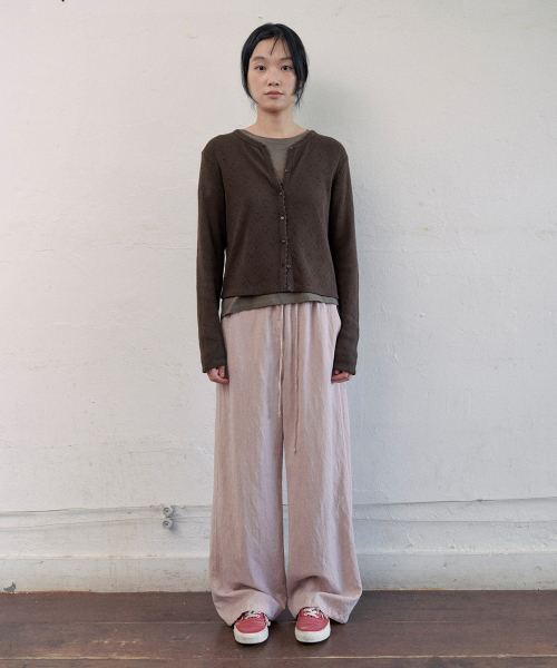 lau banding pants (2color)