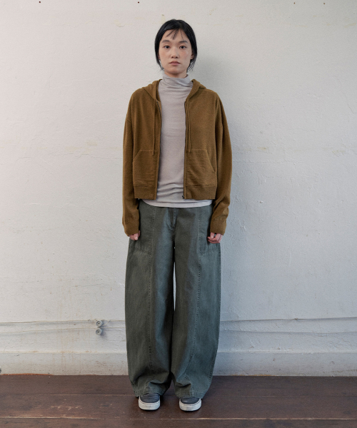 [online exclusive]logan curved pants (2color)