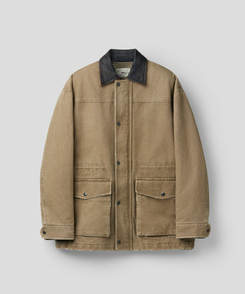 CLOSED FORM JACKET (BEIGE)
