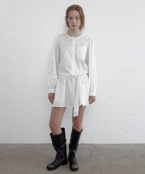 Savanna Two-Way Mini Dress (Ivory)