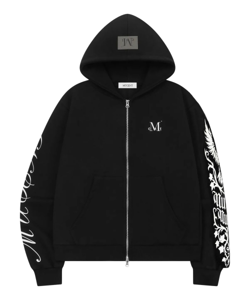 ALLEN EAGLE TWO WAY HOOD ZIP UP UNISEX