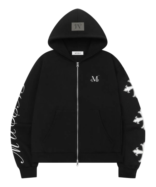 ROVEN TRIPLE CROSS TWO WAY HOOD ZIP UP UNISEX