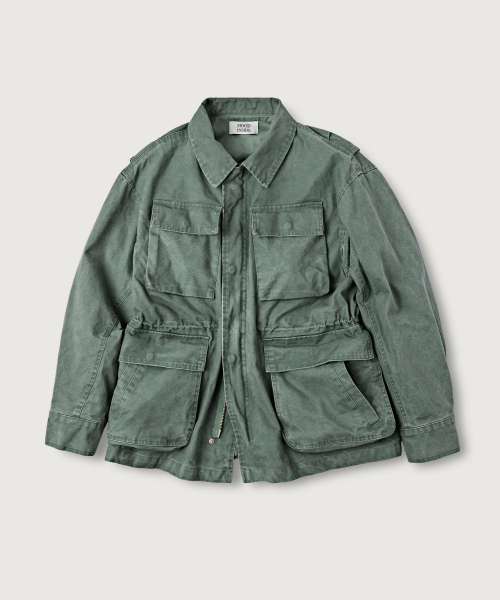 (woman) M-65 워시드 필드 자켓_Khaki