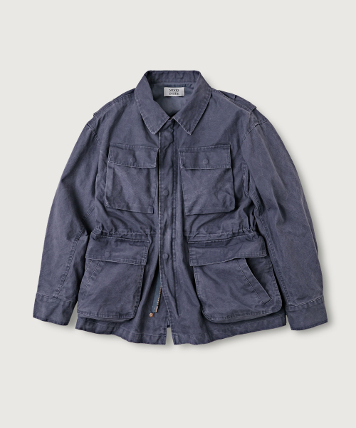 M-65 워시드 필드 자켓_Dusty Purple