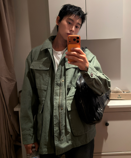 M-65 워시드 필드 자켓_Khaki