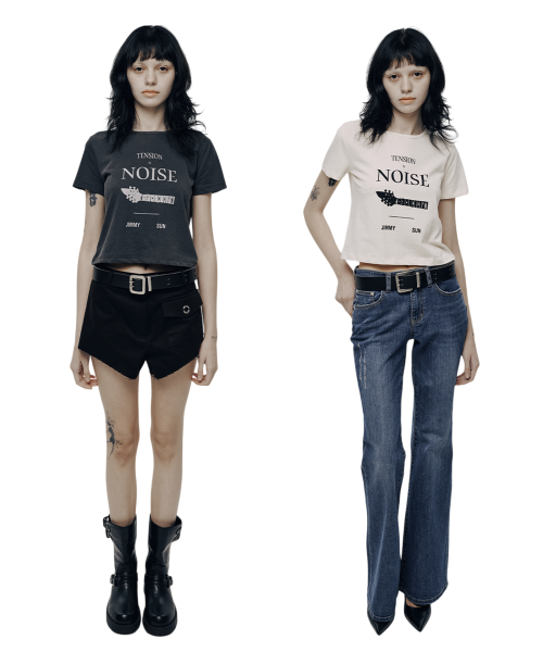 JIMMY CROP T-SHIRT (2 Colors)