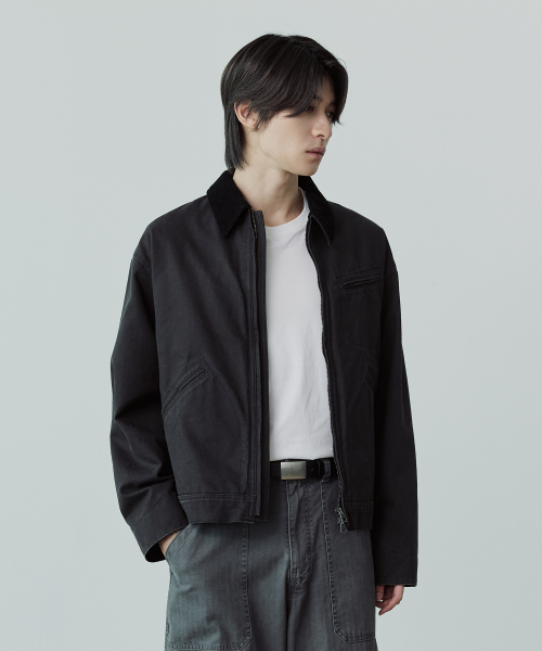 POREMAN WORK JACKET [BLACK]
