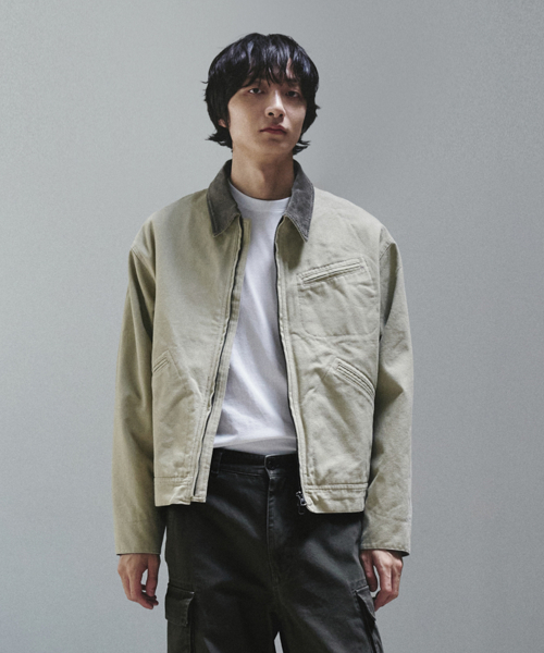 POREMAN WORK JACKET [SAND BEIGE]