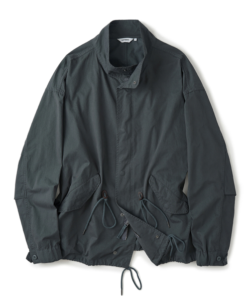 Cotton Twill Field Jacket Charcoal