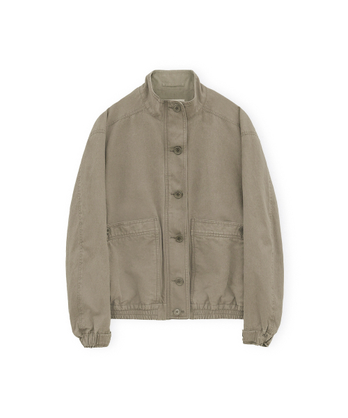 W Washed Explorer Jacket, Dark Beige