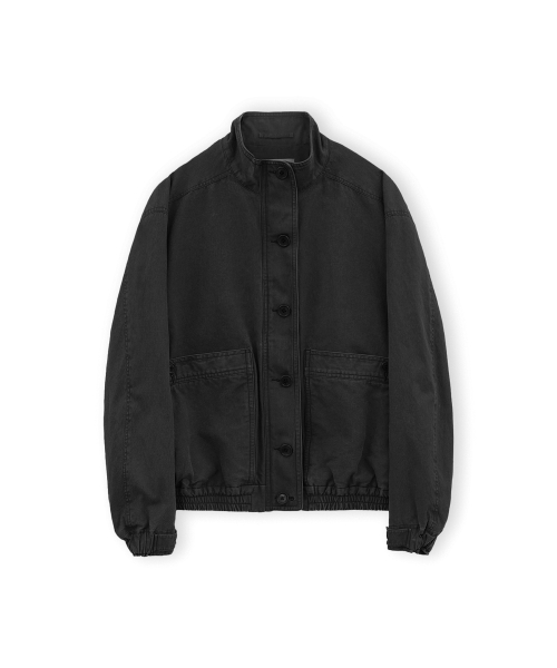 W Washed Explorer Jacket, Black