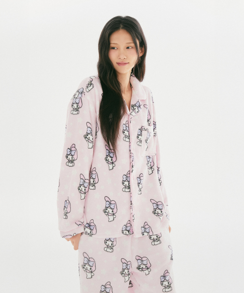 SANRIO CHARACTERS Sleep Pajamas (Light Pink)_SPPPG4VU01