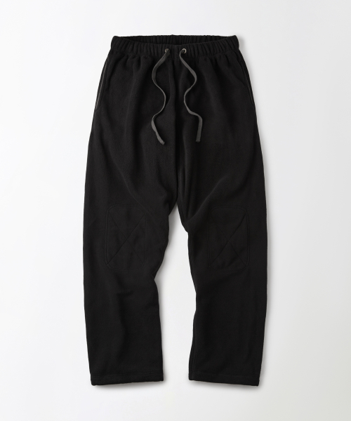 VINTAGE POLAR FLEECE PANTS_BLACK